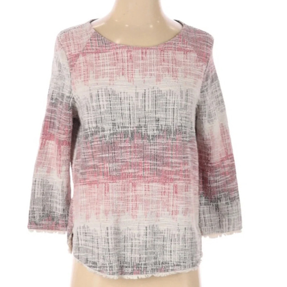 W5 size small 3/4 sleeve career top - Picture 2 of 4